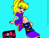 Dibujo Polly Pocket 9 pintado por lumaca