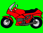 Dibujo Motocicleta pintado por tttttttttttt