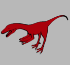 Dibujo Velociraptor II pintado por 411s