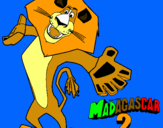 Dibujo Madagascar 2 Alex 2 pintado por sotoromero