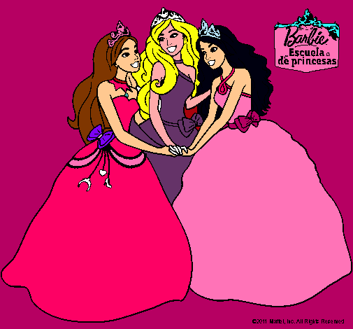 Barbie y sus amigas princesas