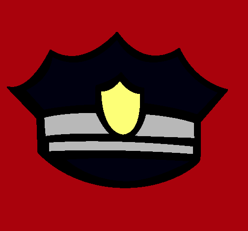 Gorra de policía