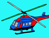 Dibujo Helicóptero  pintado por ghffghfghh