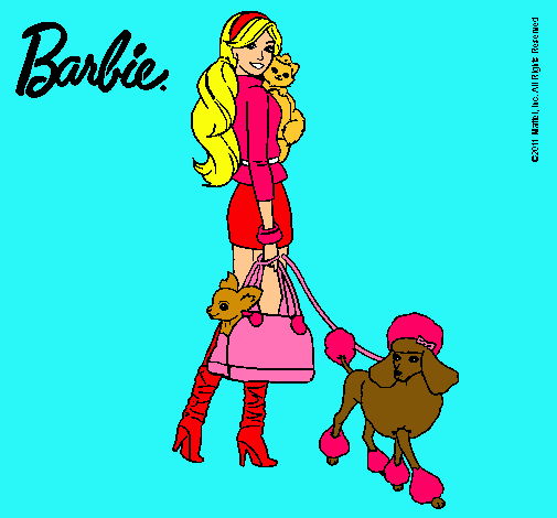 Barbie elegante