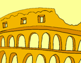 Dibujo Coliseo pintado por axel1