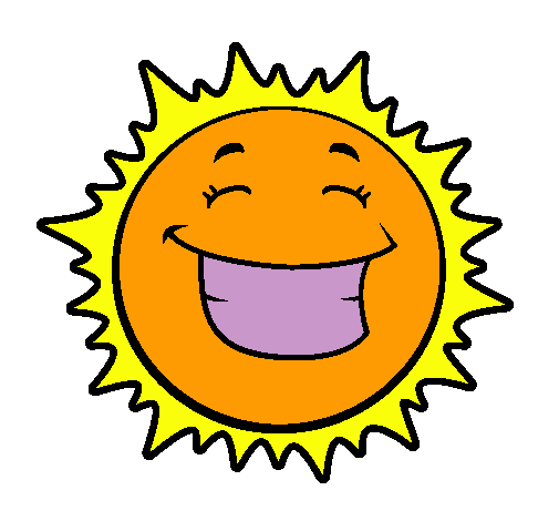 Sol sonriendo