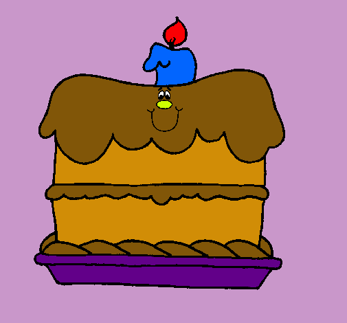 Pastel de cumpleaños