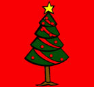 Dibujo Árbol de navidad II pintado por 060744