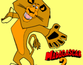 Dibujo Madagascar 2 Alex 2 pintado por juanchicho