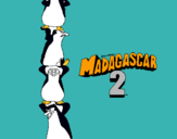 Dibujo Madagascar 2 Pingüinos pintado por jfvuih