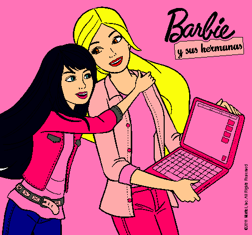 El nuevo portátil de Barbie