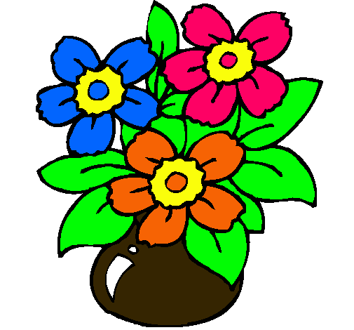Dibujo Jarrón de flores pintado por Gabye0102