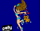 Dibujo Polly Pocket 14 pintado por Sther