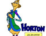 Dibujo Horton - Alcalde pintado por fiufiu
