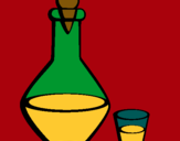 Dibujo Jarra y vaso pintado por catarinita10
