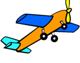 Dibujo Avión de juguete pintado por bfhhh