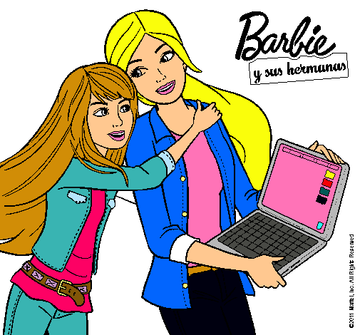 El nuevo portátil de Barbie