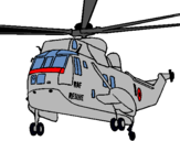 Dibujo Helicóptero al rescate pintado por angel_3