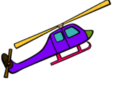 Dibujo Helicóptero de juguete pintado por lizbany