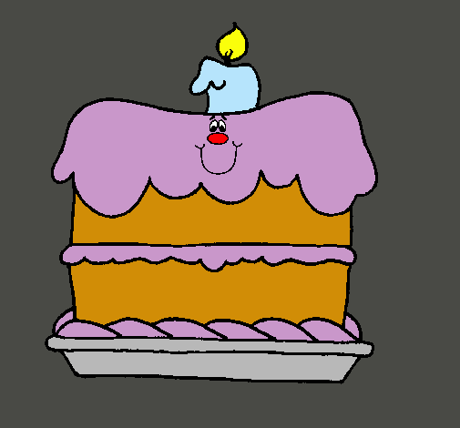 Pastel de cumpleaños