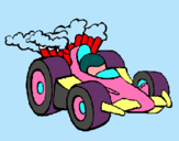 Dibujo Coche de Fórmula 1 pintado por sergiogf
