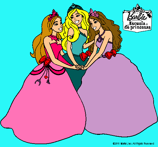 Barbie y sus amigas princesas