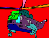 Dibujo Helicóptero al rescate pintado por fraqnachulo