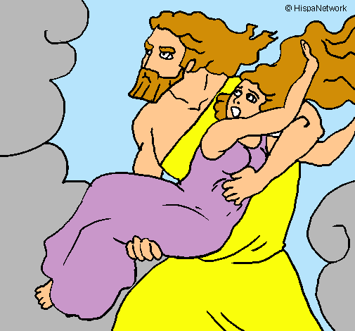 Dibujo El rapto de Perséfone pintado por lauraoa