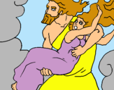 Dibujo El rapto de Perséfone pintado por lauraoa