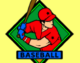 Dibujo Logo de béisbol pintado por johanes