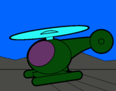 Dibujo Helicóptero pequeño pintado por mmmmmmmmmmmm