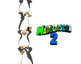 Dibujo Madagascar 2 Pingüinos pintado por josuemtz16