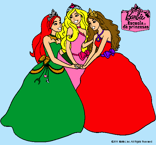 Barbie y sus amigas princesas