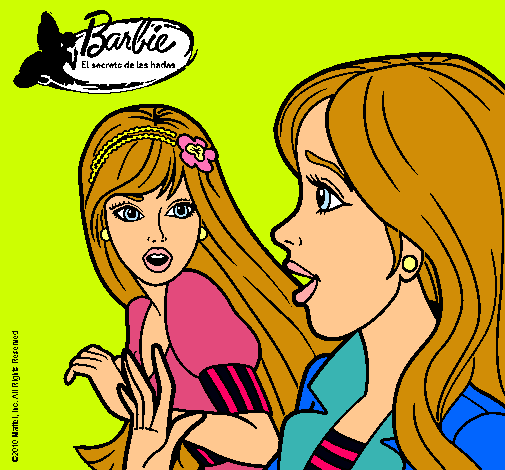 Barbie sorprendida