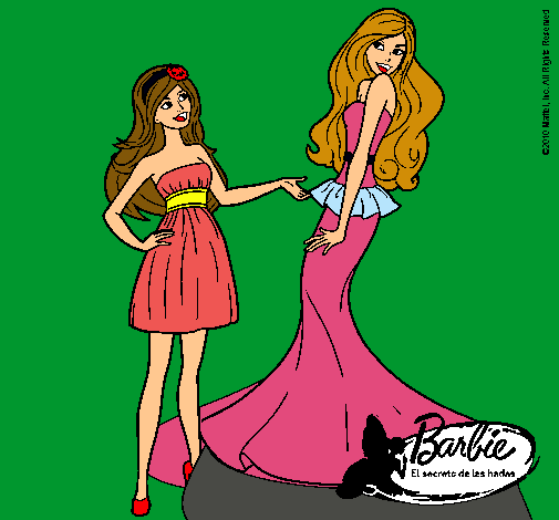 Barbie estrena vestido