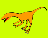 Dibujo Velociraptor II pintado por ffrdffgvdgd