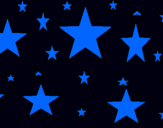 Dibujo Conjunto de estrellas pintado por asssss