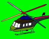 Dibujo Helicóptero  pintado por asgxolchu