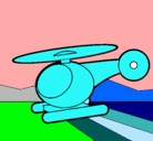Dibujo Helicóptero pequeño pintado por hhhhhhtr