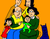 Dibujo Familia pintado por jesuz