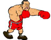 Dibujo Boxeador pintado por danirichar
