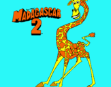 Dibujo Madagascar 2 Melman pintado por lupis1999