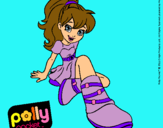 Dibujo Polly Pocket 9 pintado por polipocket