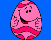 Dibujo Huevo de pascua feliz pintado por Cristy0820