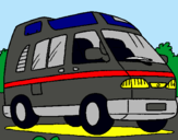 Dibujo Caravana compacta pintado por luc10