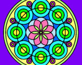 Dibujo Mandala 35 pintado por andrea-c