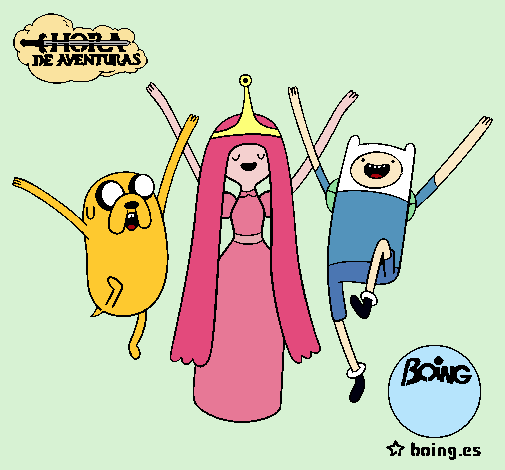 Jake, Princesa Chicle y Finn