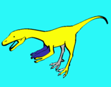 Dibujo Velociraptor II pintado por PERITO