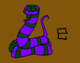 Dibujo Serpiente pintado por hhydhgffeosf