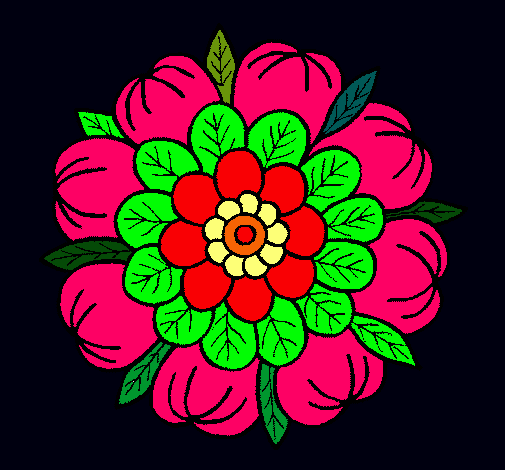 Mandala floral